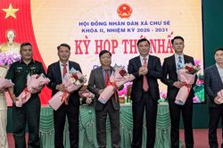 Ông Lý Anh Sang tái đắc cử Chủ tịch HĐND xã Chư Sê nhiệm kỳ 2026-2031