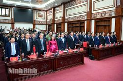 Kỳ họp thứ nhất, HĐND tỉnh Ninh Bình khóa XVI, nhiệm kỳ 2026-2031: Bầu các chức danh lãnh đạo HĐND, UBND tỉnh