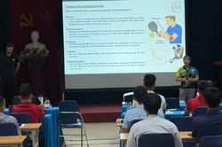 Tập huấn nâng cao kỹ năng cho các huấn luyện viên môn pickleball quốc gia
