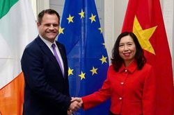 Thứ trưởng Ngoại giao Lê Thị Thu Hằng tham vấn chính trị, thăm và làm việc tại Ireland