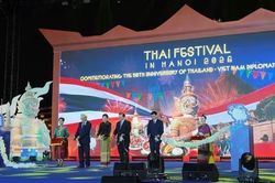 Khai mạc lễ hội 'Thai Festival 2026' tại Hoàng thành Thăng Long