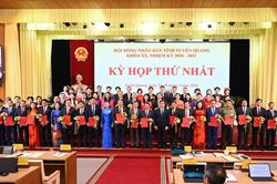 Tuyên Quang bầu các chức danh chủ chốt trong nhiệm kỳ mới
