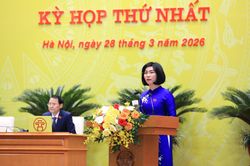 Bà Phùng Thị Hồng Hà tiếp tục làm Chủ tịch HĐND TP Hà Nội