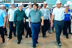 Thủ tướng Phạm Minh Chính kiểm tra chất lượng, tiến độ thi công sân bay Long Thành