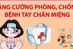 Khẩn trương phòng chống bệnh tay chân miệng đang tăng nhanh