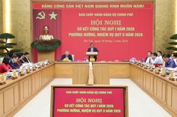 Thủ tướng Phạm Minh Chính chủ trì Hội nghị Đảng ủy Chính phủ