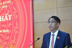 Ông Phan Thăng An được bầu giữ chức Chủ tịch HĐND tỉnh Cao Bằng khóa XVIII, nhiệm kỳ 2026 - 2031