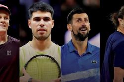 Sinner áp sát ngôi số 1 của Alcaraz, Zverev đẩy Djokovic khỏi top 3 ATP