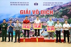 Bế mạc giải vô địch các câu lạc bộ đẩy gậy quốc gia năm 2026