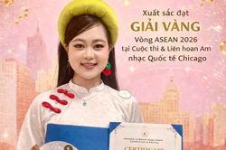 Học sinh Lào Cai giành giải Vàng Cuộc thi Âm nhạc quốc tế Chicago khu vực ASEAN