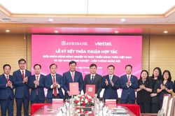 Agribank và Viettel ký kết thỏa thuận hợp tác, kết nối sức mạnh vì tương lai số