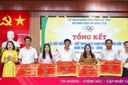 Xuất hiện nhiều VĐV tiêu biểu tại Đại hội Điền kinh - Thể thao học sinh phổ thông Hà Tĩnh
