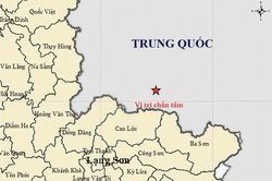 Động đất gần biên giới Việt- Trung, người dân Lạng Sơn cảm nhận rung lắc nhẹ