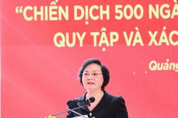 Phát động Chiến dịch 500 ngày đêm tìm kiếm, quy tập và xác định danh tính hài cốt liệt sĩ