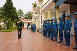 Xã Tả Lèng khai mạc huấn luyện dân quân năm 2026