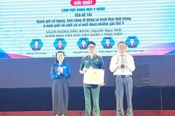 Hành trình từ ước mơ trở thành bác sĩ quân y đến Gương mặt trẻ tiêu biểu toàn quân