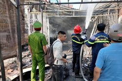 Công an Đà Nẵng nhanh chóng dập tắt vụ cháy nhà tạm