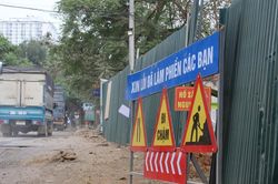 Hà Nội phân luồng giao thông một số tuyến đường từ nay đến hết tháng 5