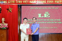 Điều động, bổ nhiệm ông Nguyễn Tiến Dũng làm Viện trưởng VKSND tỉnh Thanh Hóa