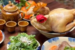 Mâm cúng tết Thanh minh tại nhà, ngoài mộ đầy đủ, đúng truyền thống