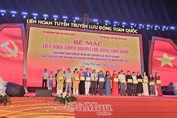Cà Mau đoạt 1 giải A, 3 giải B tại Liên hoan Tuyên truyền lưu động toàn quốc năm 2026