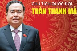 Infographic: Tiểu sử tóm tắt của Chủ tịch Quốc hội Trần Thanh Mẫn
