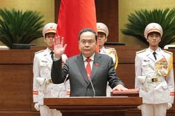Chủ tịch Quốc hội khóa XVI Trần Thanh Mẫn tuyên thệ nhậm chức