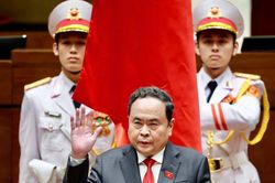 Lễ tuyên thệ nhậm chức của Chủ tịch Quốc hội khóa XVI Trần Thanh Mẫn