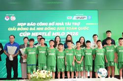 24 đội bóng tranh tài tại Giải bóng đá Nhi đồng U11 toàn quốc 2026