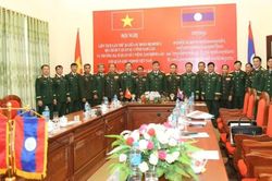 Hội nghị liên tịch lần thứ 36 giữa Quân khu 5 và các đơn vị Quân đội nhân dân Lào
