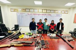 Triệt phá đường dây chế tạo, mua bán, tàng trữ vũ khí quân dụng, bắt đối tượng chủ mưu cùng 11 đồng phạm
