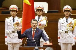 Đồng chí Lê Minh Hưng được bầu làm Thủ tướng Chính phủ