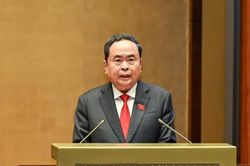 Chủ tịch Quốc hội Trần Thanh Mẫn phát biểu nhậm chức