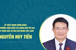 Tiểu sử Viện trưởng Viện Kiểm s&aacute;t nh&acirc;n d&acirc;n tối cao Nguyễn Huy Tiến