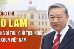Tổng Bí thư Tô Lâm trúng cử chức Chủ tịch nước