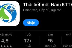 Ra mắt ứng dụng cảnh báo thời tiết theo vị trí người dùng
