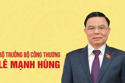Quốc hội ph&ecirc; chuẩn bổ nhiệm đồng ch&iacute; L&ecirc; Mạnh H&ugrave;ng giữ chức Bộ trưởng Bộ C&ocirc;ng Thương