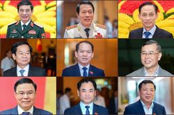 Danh sách 6 Phó Thủ tướng, 17 bộ trưởng, trưởng ngành của Chính phủ khóa mới