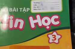 Sách Tin học lớp 3 có chứa web 'đen', đơn vị phát hành ra thông báo khẩn