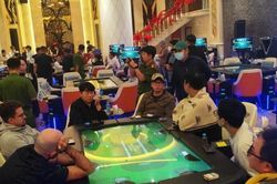 Đột kích sòng Poker cho người nước ngoài tại khách sạn Sheraton