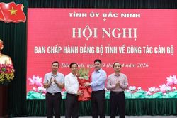 Bắc Ninh bầu bổ sung Chủ nhiệm Ủy ban Kiểm tra Tỉnh ủy và Ủy viên Ban Thường vụ