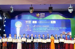 Hiệp hội Du lịch Việt Nam vinh danh 221 tập thể, cá nhân tiêu biểu năm 2025