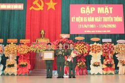 Trường Quân sự Quân khu 5 huấn luyện gần 1.500 cán bộ quân đội Lào và Campuchia