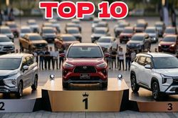 Top 10 xe xăng dầu bán chạy tháng 3: Yaris Cross dẫn đầu, xe Hyundai 'mất hút'
