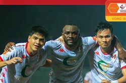 Hải Phòng thắng đậm CA TPHCM, SLNA hạ Đà Nẵng