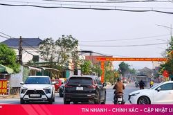 Nơm nớp lo tai nạn khi qua nút giao ở xã Cổ Đạm
