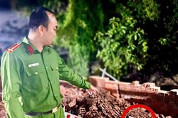 Phát hiện đạn pháo 105mm trong khu dân cư xã Nhơn Mỹ