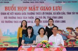 'Phấn trắng' vùng biên Tây Ninh kết nối miền đất học Vĩnh Long