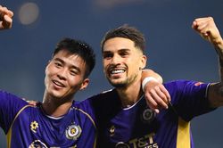 H&agrave; Nội FC thắng đậm Hồng Lĩnh H&agrave; Tĩnh 3-0, khẳng định sức mạnh s&acirc;n nh&agrave;