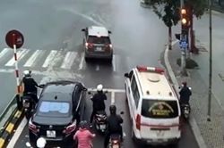 Chứng minh thế nào để không bị phạt nguội khi vượt đèn đỏ đưa vợ đi cấp cứu?
